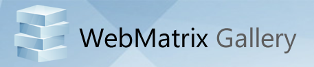 WebMatrix header